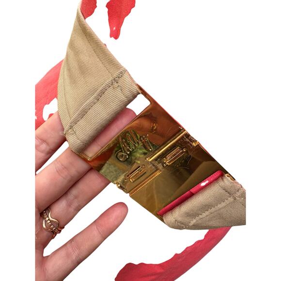 Milly Colorblock Belted Notched Neck Sleeveless Mini Sheath Dress - 4 - Picture 6 of 11